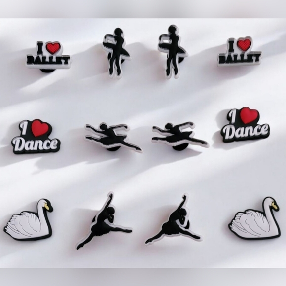 Ballet Croc Charms - Picture 1 of 1